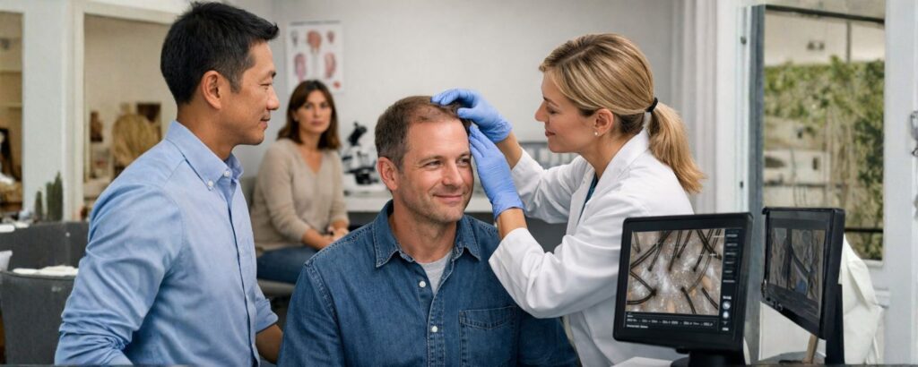 Stem Cell Hair Treatment Consultation